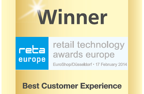 Logo Winner reta retail technology Best Customer Experience