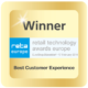 Logo Winner reta retail technology Best Customer Experience