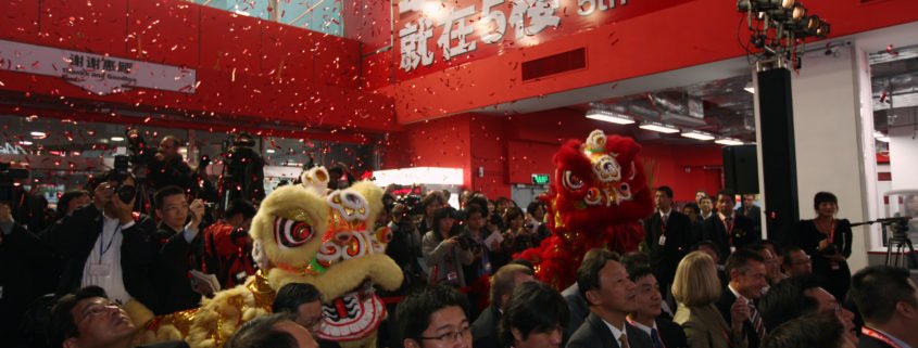 Media Markt China Eröffnung Zeremonie