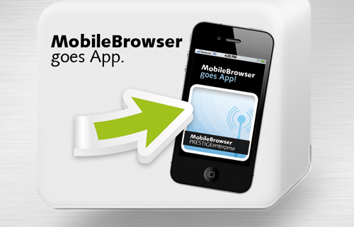 Grafik Mobile Browser goes App Release 3.4 iPhone