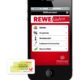 REWE Nüsken iPhone App mainscreen und Viscom Award 2010 Logo