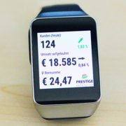 PRESTIGEenterprise smartwatch Analyse Personenzählung