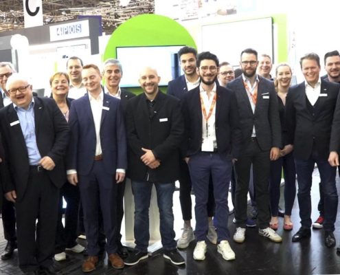 Das Standteam auf der EuroCIS 2019