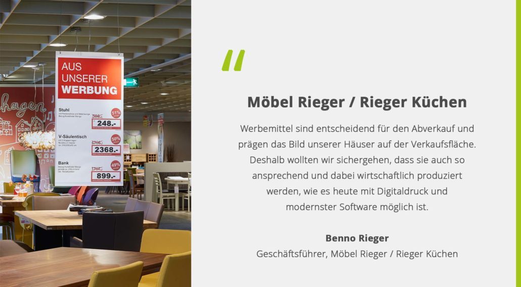 Témoignage - Möbel Rieger
