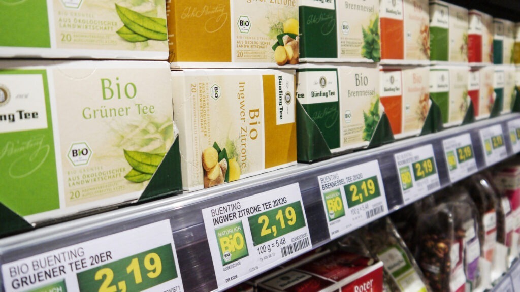 Edeka Minden - Etichette - Etichette classiche per il tè - Stampa