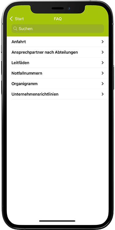 Community app screenshot FAQ