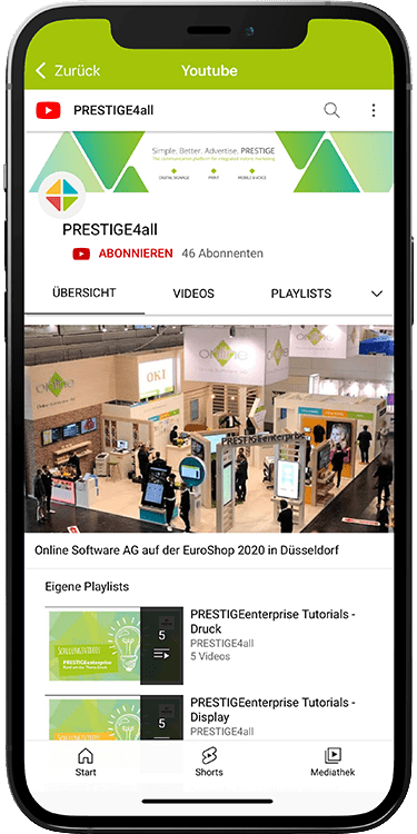 Community app screenshot YouTube