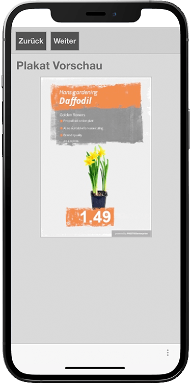 Navigateur mobile App Aperçu de la capture d'écran