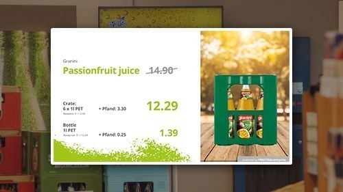 Superstore display Passionfruit Impression multiformat